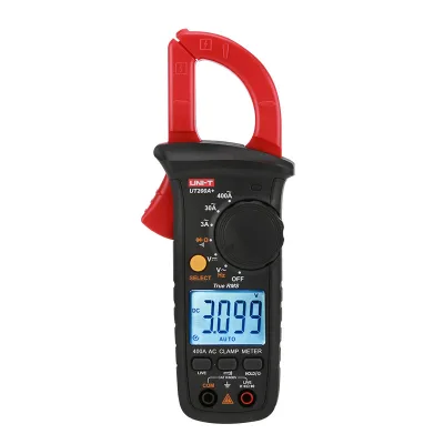 Uni-T UT200A+ Digital Clamp Meter 300A AC Current 600V Voltage Resistance Capacitance Multimeter