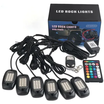 Atmosphere-Enhancing LED Light Bars for Cars Remote-Control Underbody LED Strip Light Phantom Chassis Light