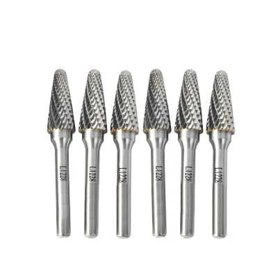 Ball Head Hardmetal Burr Single Cut 3mm Shank High Efficiency Carbide Burrs