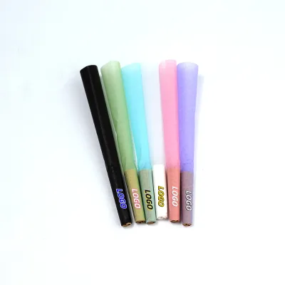 Natural Rolling Paper Cone king Size Customized logo Rolled Paper Cones