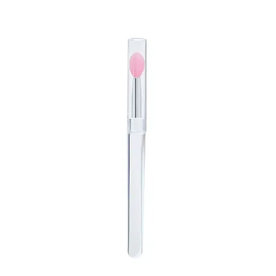 Silicone Disposable Lip Brush Flat Lip Gloss Applicator Travel Makeup Brush Private Label Custom Logo Wholesale