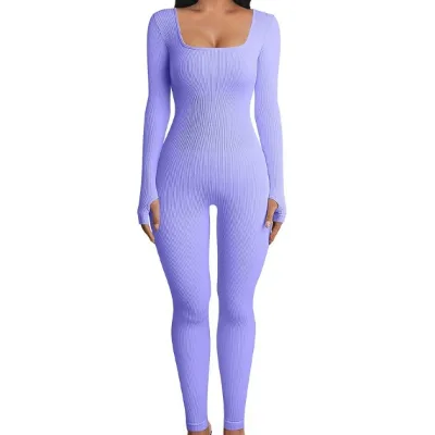 Sexy  Jumpsuit for Women European Style Quick Drying Regular Fit with Lifted Buttocks Design