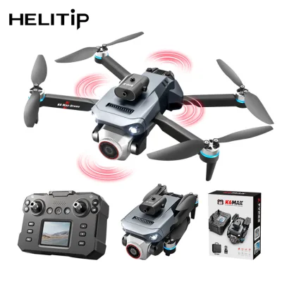 Drone K6 Max 480P Aircraft Three-camera Hd One-key Return Obstacle Avoidance K6Max Drone