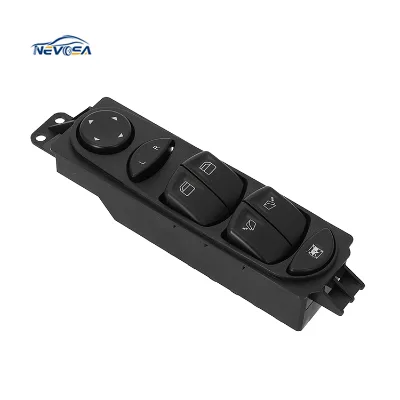 Nevosa A6395451213 A6395450413 Electric Power Master Window Lifter Switch Black 100% Tested for W639 Vito Viano