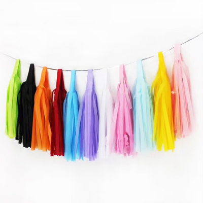 Birthday Party Wedding Decoration Metallic Tassels