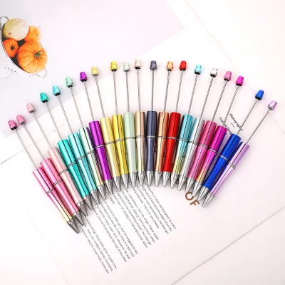 Bulk Hot Sale DIY Ballpoint Jewelry Making Pens High Quality Plastic Quick-Dry Glitter for UV Metal-Like Toys Personalized