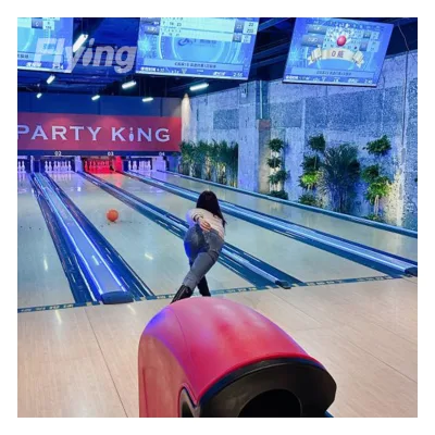 Hot Sale Reactive Tenpin and Duckpin Bowling Equipment Color Park Cleaner Lane Oiling Machines