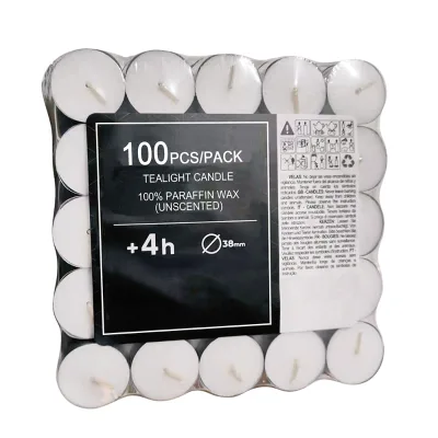Wholesale Candle in China Cheap 6 or 8 Hours Tea Light Candle Set Kerzen