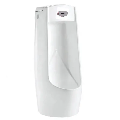 Brand Elegant Sanitary Wares Chinese Porcelain Not Plastic Automatic Sensor Floor Mounted Bathroom Men's Urinal