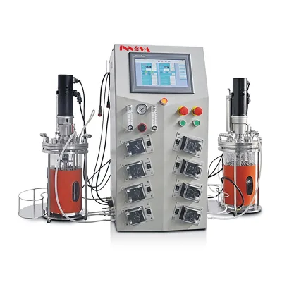 INNOVA High Quality 0.2-50L Glass Bioreactor or Fermenter for Lab Cell, Bacteria or Fungi Culture
