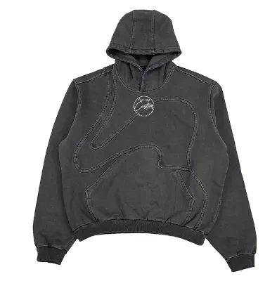 Heavy Weight Men Oversized Blank Plain Hoodies No String Custom Hoodie Patchwork Vintage Hoodie