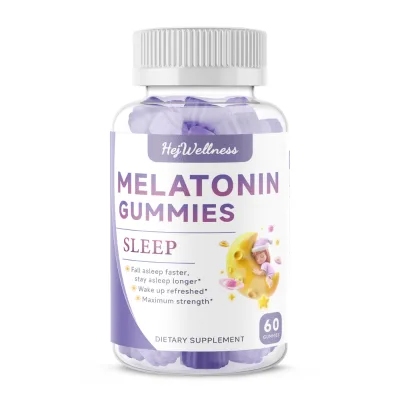 Fall Asleep Faster Melatonin Gummies Support Sleep Gummies Melatonin Supplement Relax Body Stress Relief Gummies