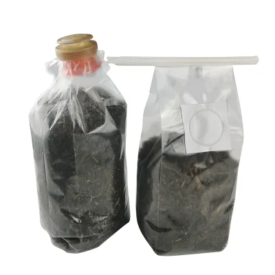 14*28cm Autoclaveable Foldable Mushroom Inoculation Spawn Bags Plastic Filter Bag