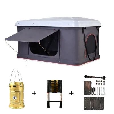 Overlanding Vertical Lift RTT Pop-Up Auto Rooftop Tent One Bedroom Automatic Folding Canvas Summer Tent Remaco RCT0102