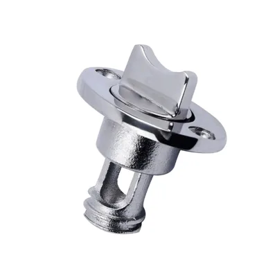 New Condition 316 Stainless Steel 1inch Stern Plug Bilge Drain Valve Outlet for Replacement/Repair Cross-Border Marine