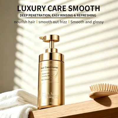 OEM Organic Herbal Conditioner Lightening Smoothing for Curly Fine Hair Silicone-Free Home Use