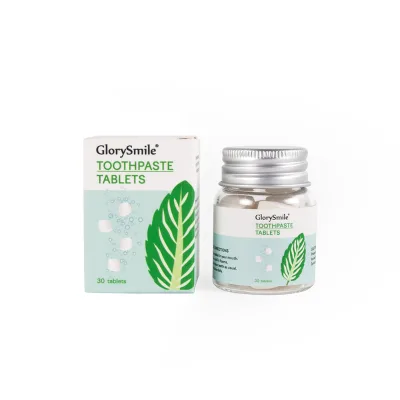 Best Selling Zero-waste Eco-friendly Private Label  Mouthwash Solid Toothpaste Tablets for Travel