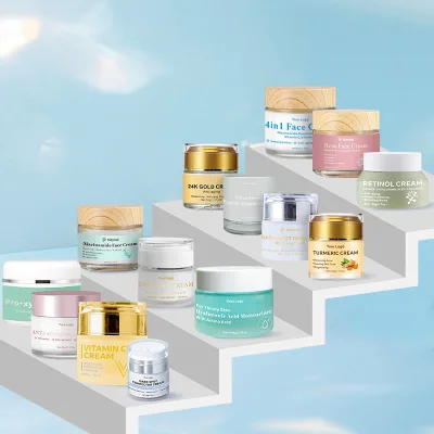 Custom Logo Skin Firming Anti Acne Strong Effect Whitening Brightening Anti Aging Face Cream