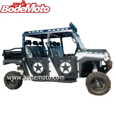 Automatic Utvs 4x4 Side by Sides Hunting Buggy Utv for Sales V-TWIN CYLINDER, LIQUID COOLED, 4-STROKE, SOHC, 8-VALVE ATV