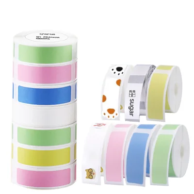 D11 Wireless Self-Adhesive Anti-Oil Waterproof Colorful Thermal Paper Rolls USB+ for Impresor Cosmetics Lab Price Stock
