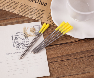 Replacement Cartridges Metal Pen Refills Ink for Slim Ballpoint Pen