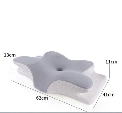Memory Cotton butterfly Shaped Pillow Slow Rebound Cow Horn Pillow Cervical Pillow