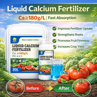 Liquid Calcium Fertilizer for Agriculture High Absorption Fertilizer OEM Private Label