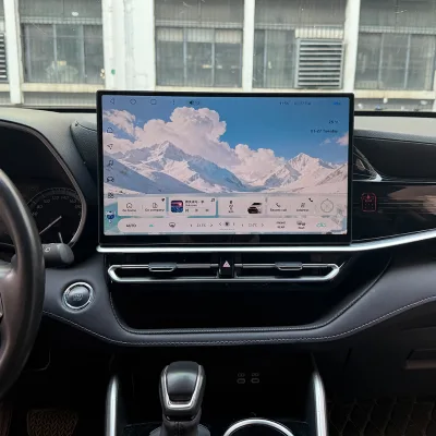 Car DVD Player Head Unit 15.6 Inch Fit Toyota Highlander Old to New 2022-2025 Upgrade to 2026 GPS Navi Plug and Play