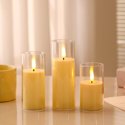 LED Electronic Candle Light Concert Birthday Wedding Decoration New Year Candle