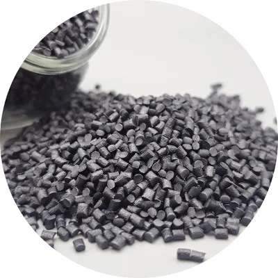 CF PLA Masterbatch CF PLA Filament Black Raw Materials Pellets for 3d Printer Filaments