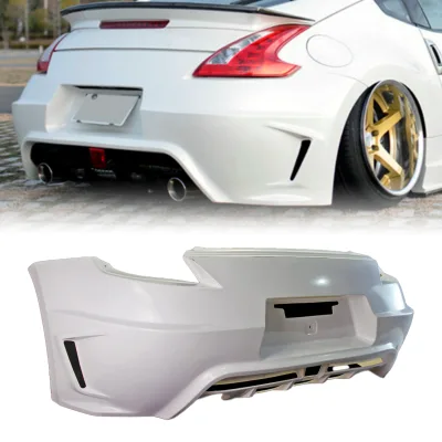 New EPR for 370Z Z34 WBS Style Rear Bumper for 2009 Onwards Screw Fixation Retrofit/Upgrade