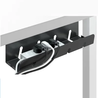 China Supplier Carbon Steel Coating Under Desk Cable Management Tray Wire Tray for Office