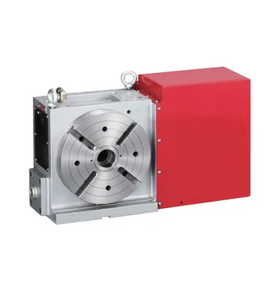 Series tilting rotary tables WGNC-200A/WGNC-200N rotary table with chuck for drilling milling boring machine