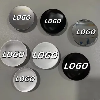 FUXINGTAI for Porsche Original Wheel Hub Cap Center Cap Series76MM65MM Elegant Black Bright Silver Matte Silver Gray Color Label