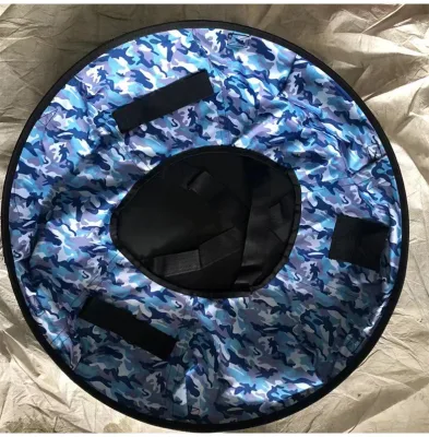 Customized Ski Tube 100cm Rubber Inflatable Tyre Ski Rings Ski Circle for Plastic Slide rainbow Slide