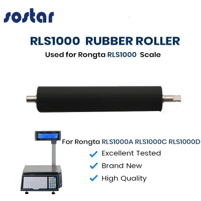 RLS1000 Platen Roller for Rongta RLS1000 Scale Spare Parts Rubber Roller Wholesale Ready Stock High Quality Self-developed