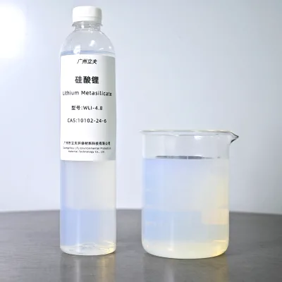 Professional Factory High Purity Chemical Industrial Liquid Lithium Metasilicate WLI-4.8 for Industrial Application 10102-24-6