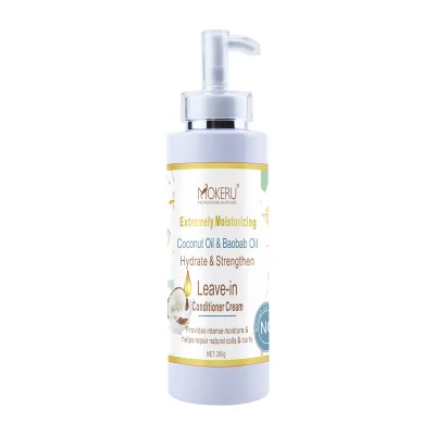 Private Label Professional Leave-in Conditioner Damage Repair Moisturize Dry Curly Hair Product Wash Free Hair Conditioner 280ml