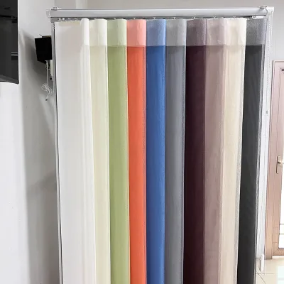 Foshan Bingdong Factory Vertical Blinds Accessories Rail Many Colors Fabric Vertical Blinds