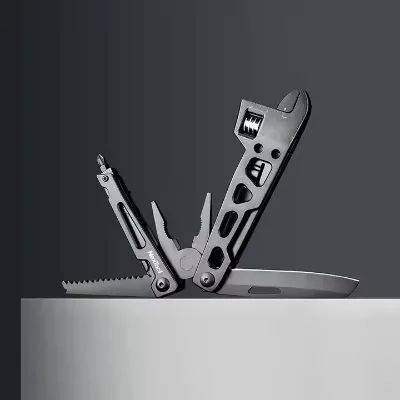 NexTool Hot Seller Black Coating Screw Driver Bits and Pliers Multi Functions Wrench NE20145