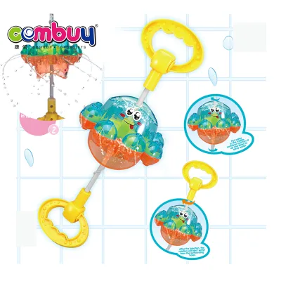 Rotary Water Spray Octopus Bath Toy Baby's Plastic Bathroom Playmate