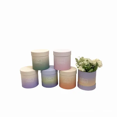 Wholesale cheap high quality Barrel flower box flower box single small barrel box