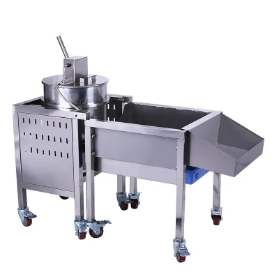 Industrial Semi Automatic Popcorn Maker Equipment Sturdy Construction Easy Clean High Efficiency Corn Popper