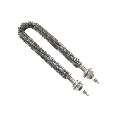 Factory production Electric heating rod Dry burning multifunctional U-shaped finned heating tube
