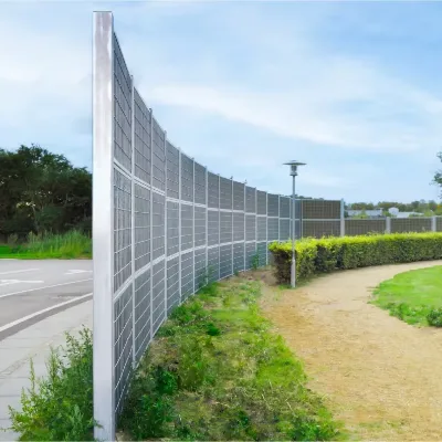 Noistop Superior Wire Mesh Fence Acoustic Sound Barrier Fencing for Effective Noise Reduction for Outdoor