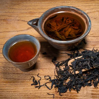 ITeaworld Rare Anhua Dark Tea - Small-Batch 2021 Loose Leaf with Deep Aroma