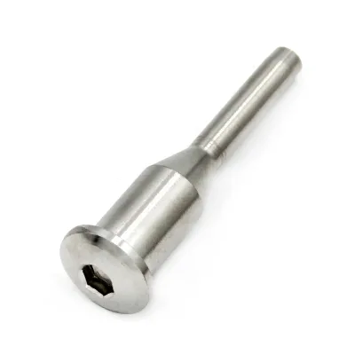 Huifeng Reiver Head Terminal Stainless Steel 316 Cable Railing Tensioner Wire Rope Invisible Terminal for Wood Metal Post