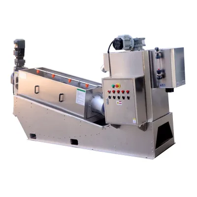 Screw Press Combines Uniform Low-speed Mixing with Efficient Stacked Screw Dewatering to Reduce Operating Costs Significantly