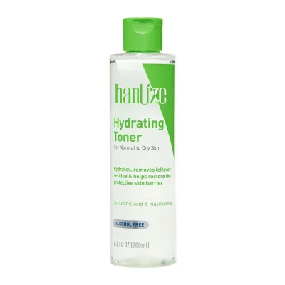 Vegan Liquid Toner for Normal Dry Skin Hydrating Hyaluronic Acid Niacinamide Residue Removal Protective Skin Barrier Restoration