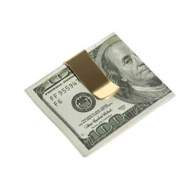 Customized High Quality Different Colors Stainless Steel Metal Cash Money Clips